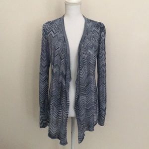 WHITE HOUSE BLACK MARKET Drape Front Cardigan